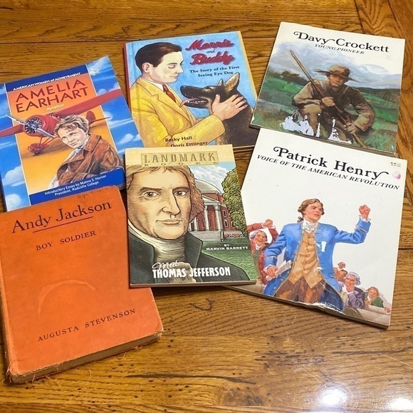 childrens History Books LOT OF 6 *Random Mix. - Picture 1 of 7